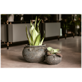 Vosteen Design Blumentopf / Pflanzgefäß Terrakotta schwarz ø 40 cm x H 27 cm Vosteen Design Blumentopf / Pflanzgefäß Terrakotta schwarz ø 40 cm x H 27 cmZubehörbild