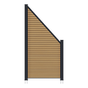Vorschaubild NewTechWood Modena Sichtschutzelement WPC 900 x 900/1830 mm
