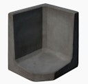 Vorschaubild Diephaus L-Stein- ECKE ANTHRAZIT 60/50/50/7 CM