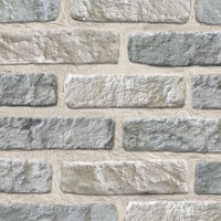 HANDMUSTER DE RYCK Eck- und Steinriemchen - Granulit Graubeigen