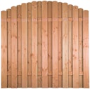 Vorschaubild T&J BASENO-Serie Bogen, Douglasie 180 x 180/160 cm Lamellen 14/120 mm, Riegel 20/65 mm