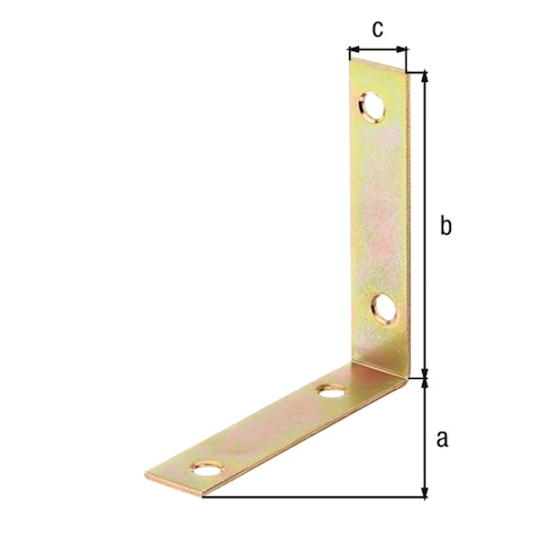 Alberts® Stuhlwinkel 70x70x16 mm