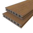 Vorschaubild Handmuster - NewTechWood Terrassendiele Deluxe Vintage Teak
