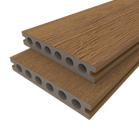 Handmuster - NewTechWood Terrassendiele Deluxe Vintage Teak