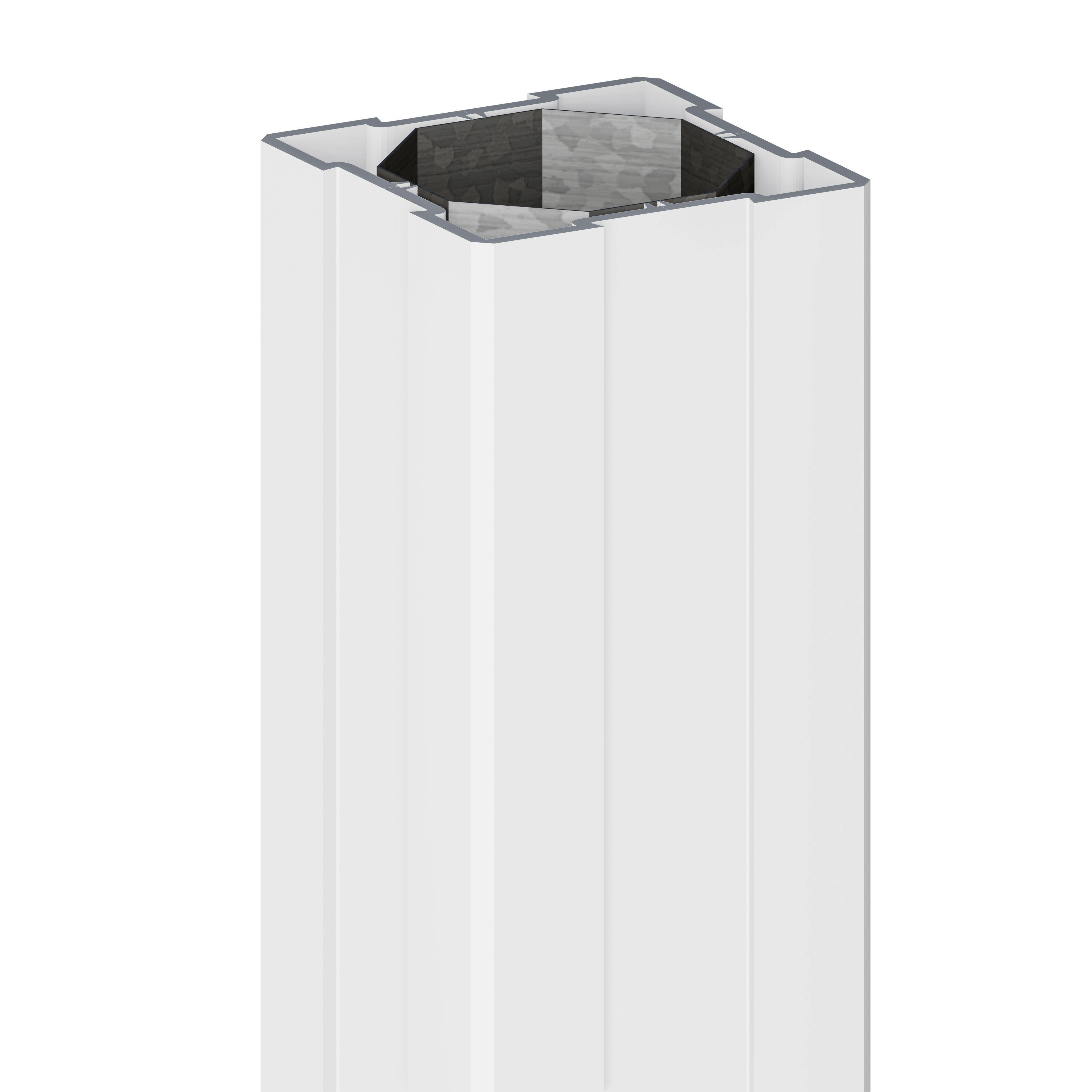 TraumGarten Longlife Pfosten 80 x 80 mm