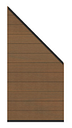 Vorschaubild TraumGarten System WPC Platinum Zaun-Anschluss-Set
