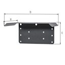 Vorschaubild Alberts® Trapezschutzdach für Futterhäuser