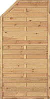T&J Maxi Massivzaun Stufe I 90 x 180/150 cm