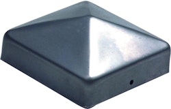 FelixWood® Pfostenkappe Pyramide Edelstahl für Pfosten 90 x 90mm