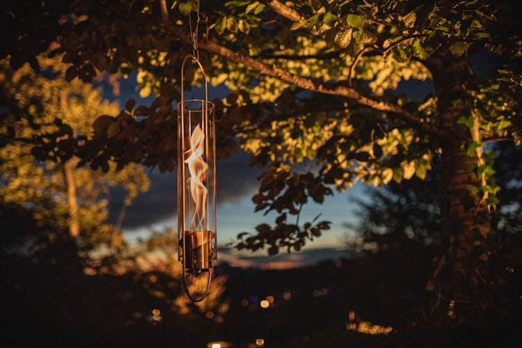 höfats SPIN 90 Hängefeuer silber