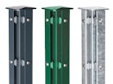 Vorschaubild dz Eck-Pfosten AAE Profilschiene mit hochwertiger Aluminium-Kappe