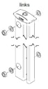 Vorschaubild LEGI-Vario Zaunanschlusspfosten links M16 fit R+K