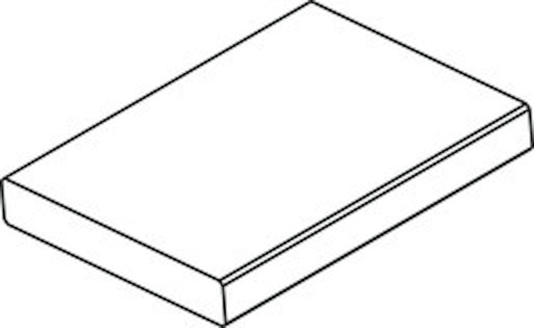 Handmuster OSMO Terrassendiele Ipe 21 x 145 mm KD glatt