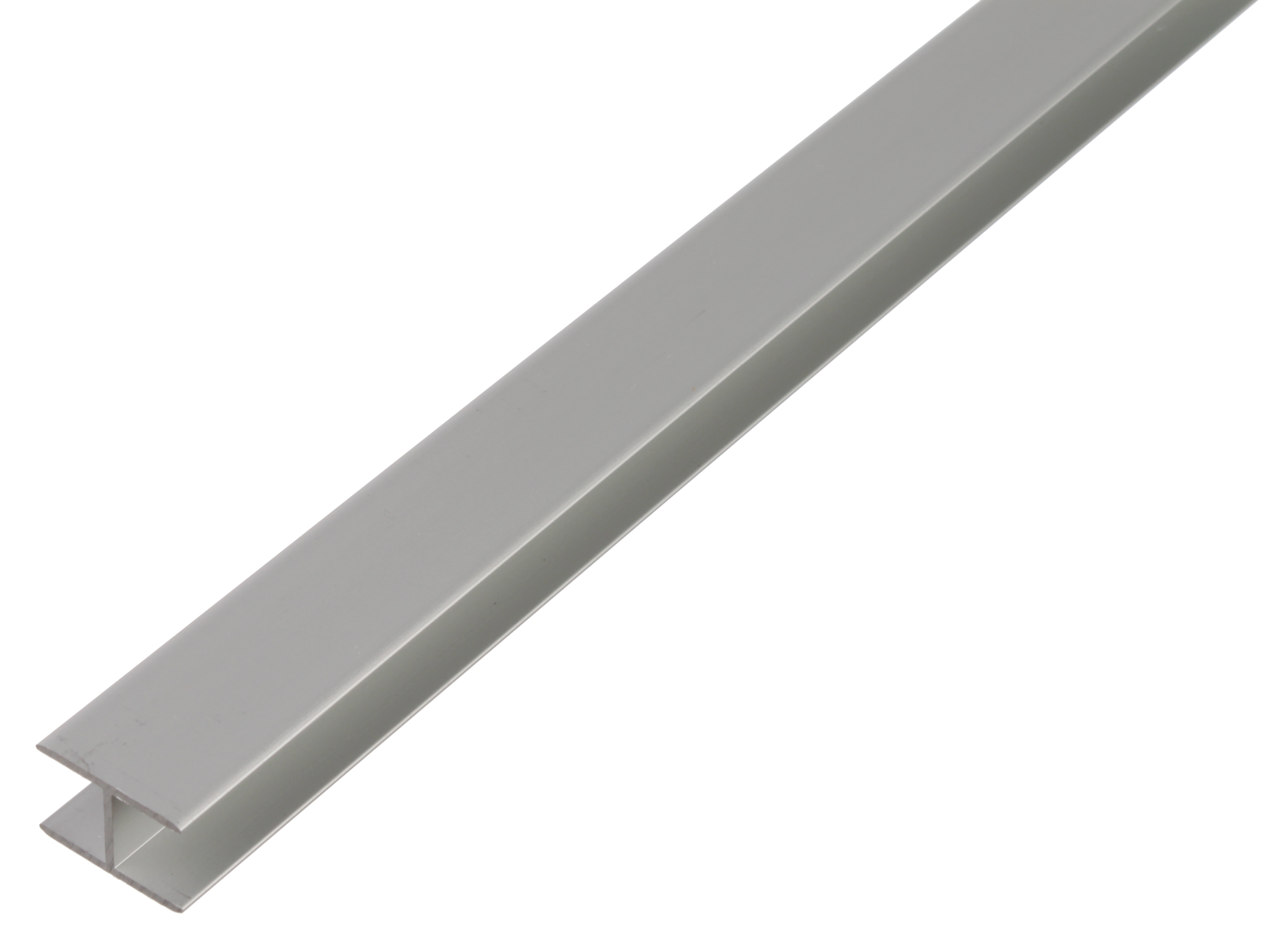 Alberts® H-Profil, selbstklemmend, 12,9x24x1,5 mm, Alu silber eloxiert