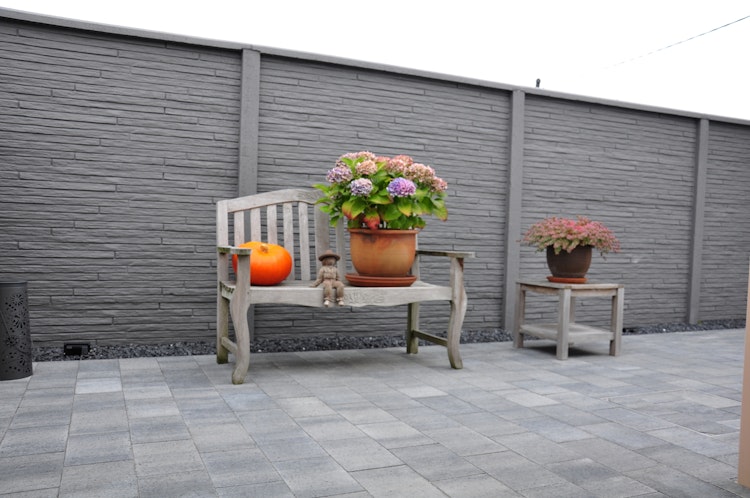 ORIGI WALLS™ Beton Sichtschutz FIRENZE 395 x 2000 mm 