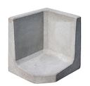 Vorschaubild Diephaus Gestaltungselement-ECKE GRAU 40/40/40 CM