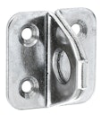 Vorschaubild Alberts® Öse auf Platte Edelstahl LxB Platte 35x35 mm 