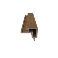 Handmuster-NewTechWood WPC Außeneckprofil TK