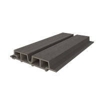 Handmuster-NewTechWood Fassadenverkleidung Castellation Pro 65 - Silver Gray