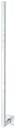 Vorschaubild Alberts® Universalpfosten 120 mm Abstand feuerverzinkt zum Aufschrrauben L 1150mm 