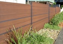 Vorschaubild aMbooo Zaunsystem Acapulco Aluminium Pfosten zum Einbetonieren