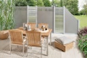 Vorschaubild TraumGarten SYSTEM Designgitter LINEA Edelstahl