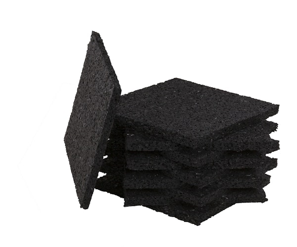aMbooo Terrassendielen UK Gummi Pad 24-er 40x60x5 mm  