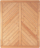 T&J SKAGEN Sichtschutzzaun Lärche 1500 x 1800 mm T&J SKAGEN Sichtschutzzaun Lärche 1500 x 1800 mmZubehörbild