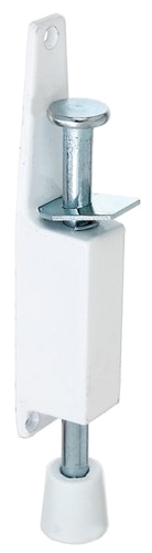 Alberts® Türfeststeller für Zimmertüren weiß lackiert Höhe 180 mm Karte à 1 St. 