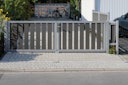 Vorschaubild TraumGarten RAJA WPC ALU XL Anthrazit Doppeltor auf Maß