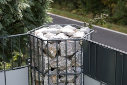 dz Gabionensäule ONYX Ø 360 mm - Verschieden Höhen