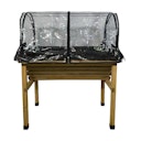 Vorschaubild Noor WallHugger S 0,75 mit Rahmen & PVC Cover, FSC 100% zertifiziertes Holz Natur