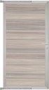 Vorschaubild T&J TJÖRN Tor Komplettset 90 x 175 cm, Alu-Rahmen Silber