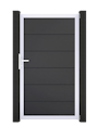 Vorschaubild GroJa BasicLine Tor 1-flügelig Universal, Rahmen EV1 1000 x 1800 mm
