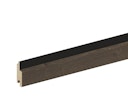 Vorschaubild Handmuster OSMO Fassade Rautenprofil BLACK STRIPE Nordische Fichte hobelfallend riffelgesägt Patina 905 - 27 x 96 mm