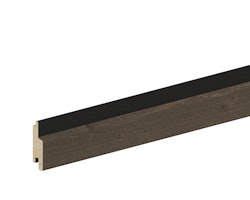 Handmuster OSMO Fassade Rautenprofil BLACK STRIPE Nordische Fichte hobelfallend riffelgesägt Patina 905 - 27 x 96 mm