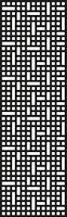 GroJa Design Mesh XL Anthrazit DB 703 180x60cm inkl. Befestigungsmaterial