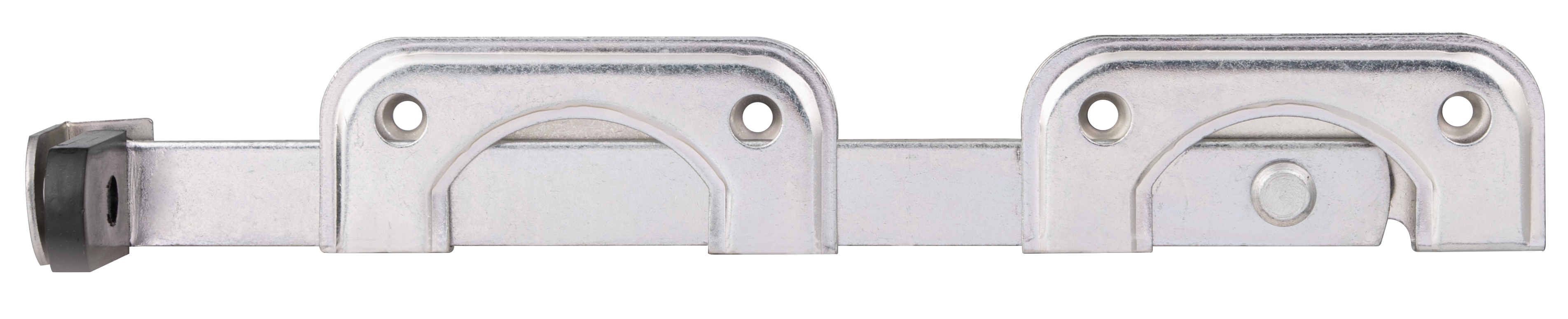 Alberts® Doppeltorüberwurf,für schmale Rahmenhölzer, galvanisch verzinkt dickschichtpassiviert, Gesamtlänge 335mm 209803