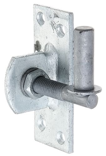 Alberts® Kloben z.Anschrauben verstellbar 45x105mm ⌀13mm feuervz.