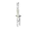 Vorschaubild OSMO Pfostenanker für Aluminiumpfosten Typ D
