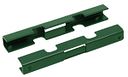 Vorschaubild Alberts® Mattenverbinder für Doppelstab-Gittermatten,feuerv.grün,f.PF ⌀48mm m.Bohrung 673338