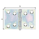 Vorschaubild Alberts® Scharnier  50x74 mm