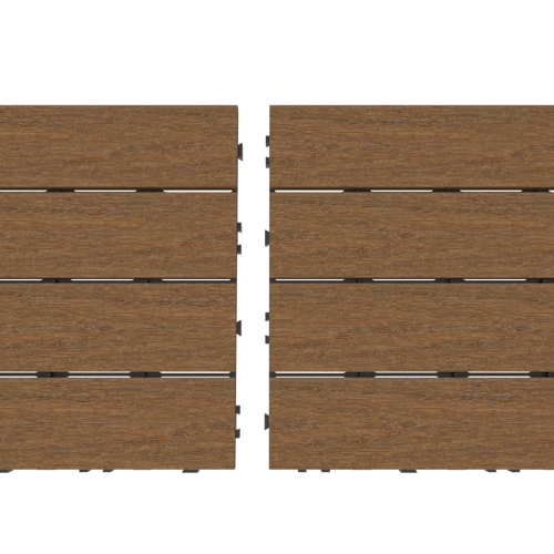 NewTechWood Terrassenfliese Premium 23 x 300 x 900 mm