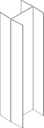 Vorschaubild OSMO Schallschutz Alu-Fence Forsdal H-Verbindung 620 x 50 x50 mm 