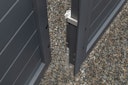 Vorschaubild dz VIDUAL Swing Doppeltor Line 150 x 20 mm Rechteckprofil  Distanz 10 mm symmetrisch