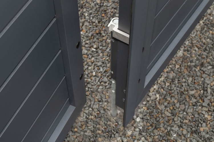 dz VIDUAL Swing Doppeltor Line 150 x 20 mm Rechteckprofil  Distanz 10 mm symmetrisch