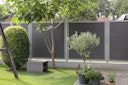 Vorschaubild TraumGarten Design WPC Alu Rahmen Silber 1800 x 1800 mm