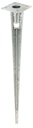 Vorschaubild Alberts® Einschlag-Bodenhülse f.Stahlrohr-Zaunpf.,feuerverz.,Länge750mm,für Pfosten⌀38mm 658670