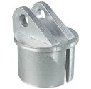 Vorschaubild Alberts® Strebenkappe für Absperrgittersystem Plus 7, für runde Pf. Alu, ⌀52 mm 774707