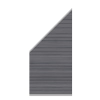 TraumGarten System WPC Platinum XL Zaun-Anschluss-Set